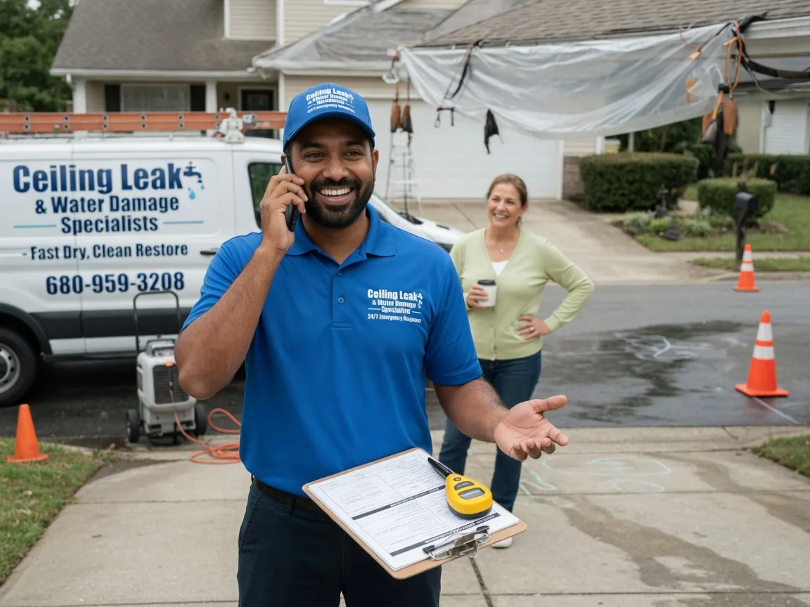 Ceiling Leak Cleanup West Newfield, ME FAQs